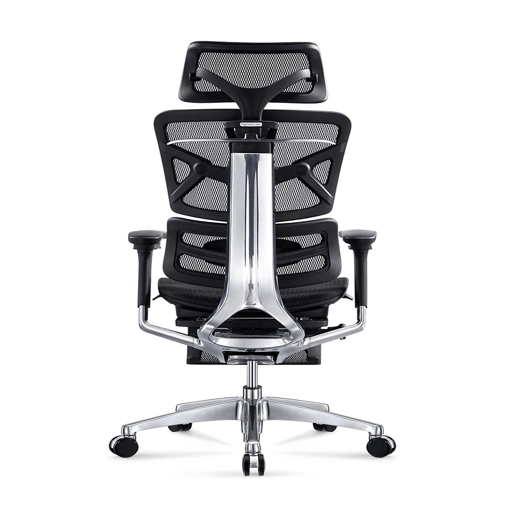 JMT-729802 Ergonomic Office Chair with Adjustable Footrest and Contemporary Design