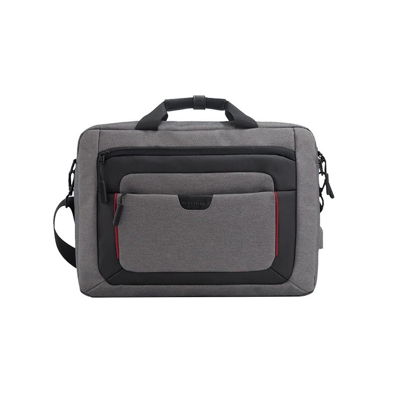 JMT-729866 Multifunction Waterproof Polyester Laptop Bag with Contrast Colors