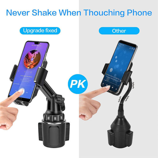 JMT-730058 360° Adjustable Car Phone and Tablet Holder - Durable ABS Material, Quick Installation, Scratch-Resistant Protection