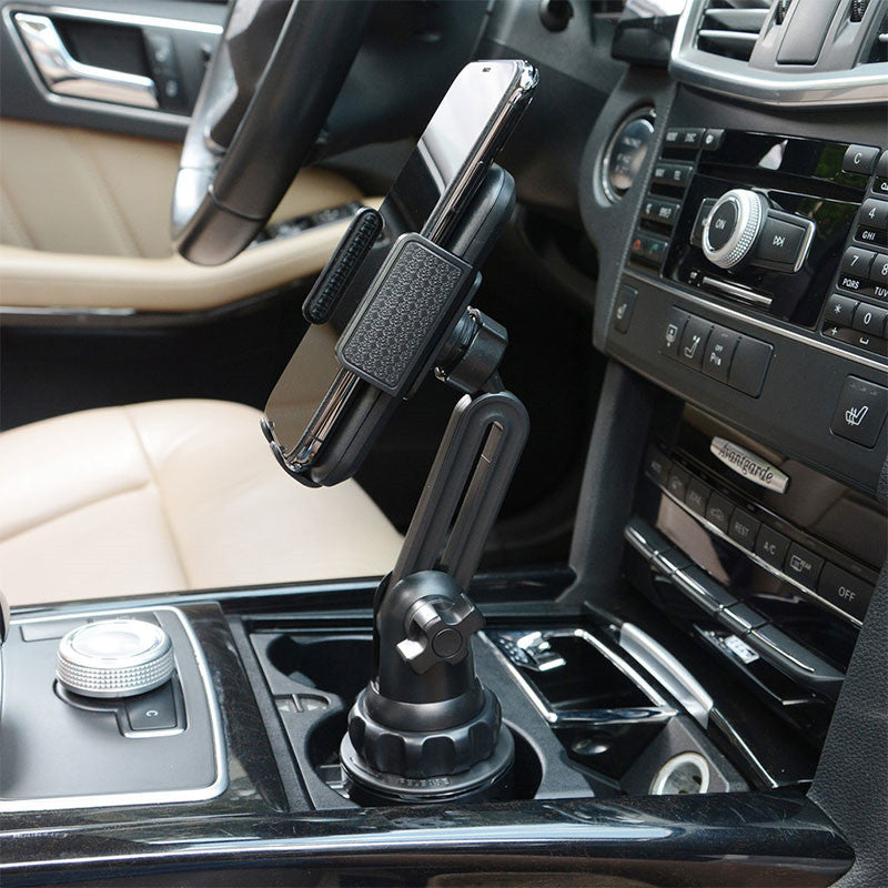 JMT-730058 360° Adjustable Car Phone and Tablet Holder - Durable ABS Material, Quick Installation, Scratch-Resistant Protection