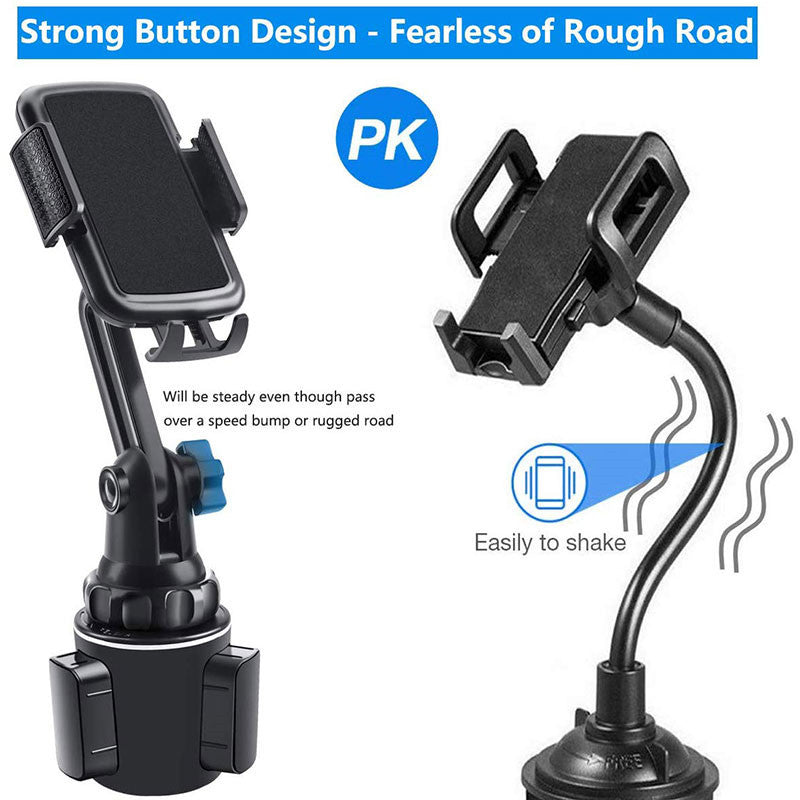 JMT-730058 360° Adjustable Car Phone and Tablet Holder - Durable ABS Material, Quick Installation, Scratch-Resistant Protection
