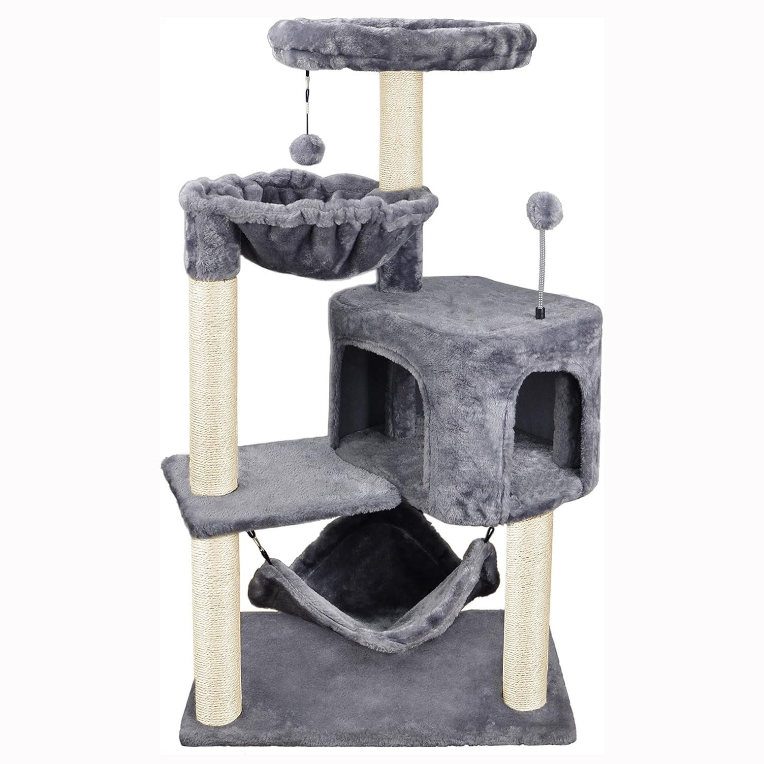 JMT-730058 Multi-layer Sisal Cat Climbing Frame - Cute Style in Various Colors