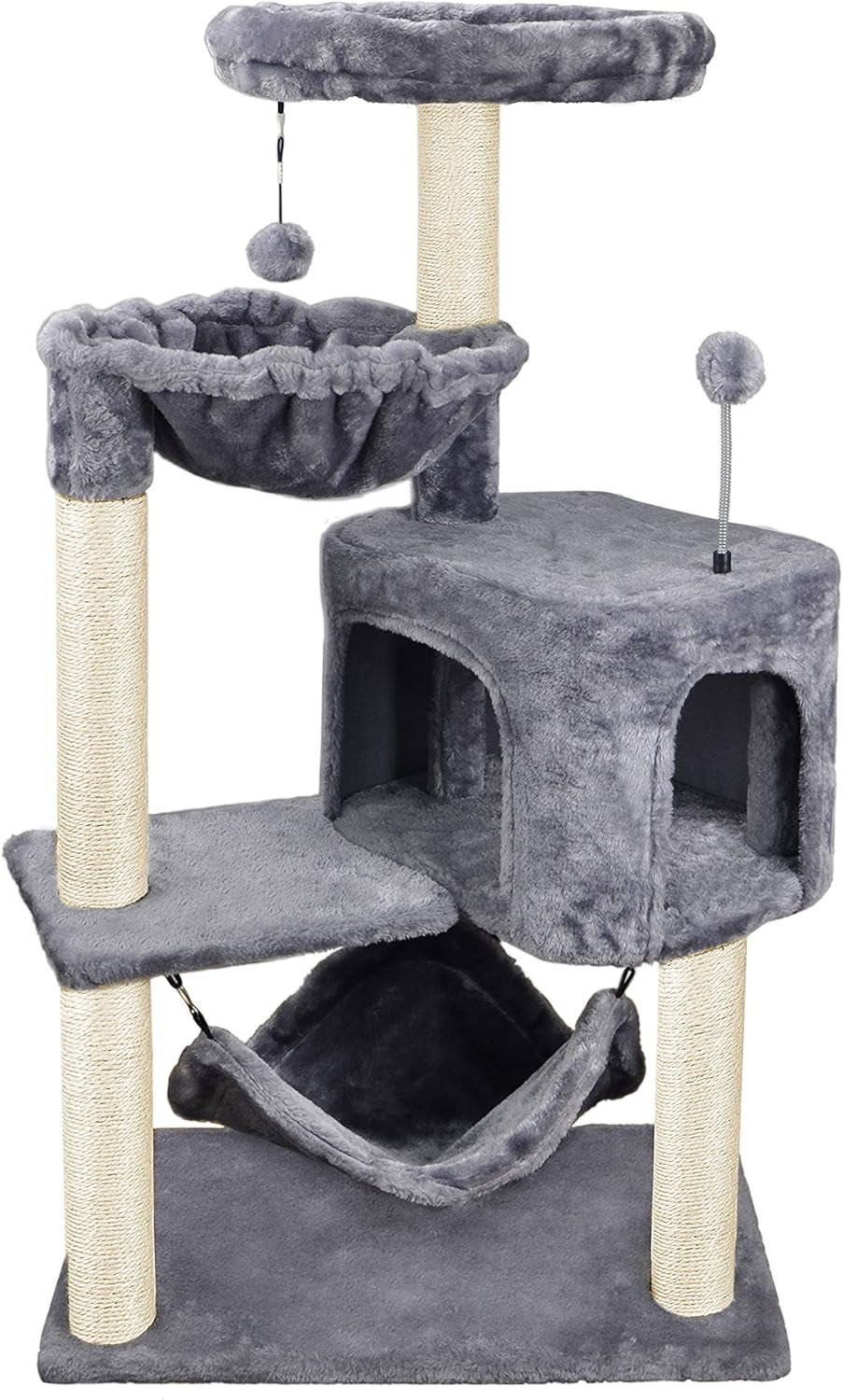 JMT-730058 Multi-layer Sisal Cat Climbing Frame - Cute Style in Various Colors