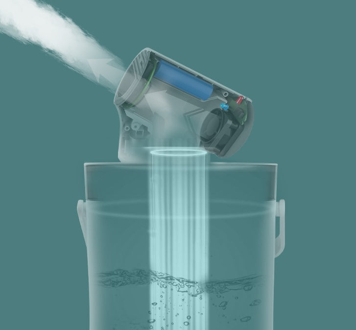 JMT-730186 Portable Automatic Head-Shaking Aromatherapy Air Humidifier - 4.1-6.0L Capacity, 200-350ml/h, Mechanical Operation, 2-8 Hours Timer