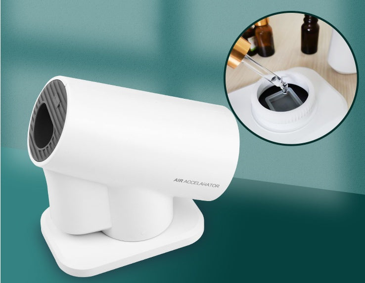 JMT-730186 Portable Automatic Head-Shaking Aromatherapy Air Humidifier - 4.1-6.0L Capacity, 200-350ml/h, Mechanical Operation, 2-8 Hours Timer