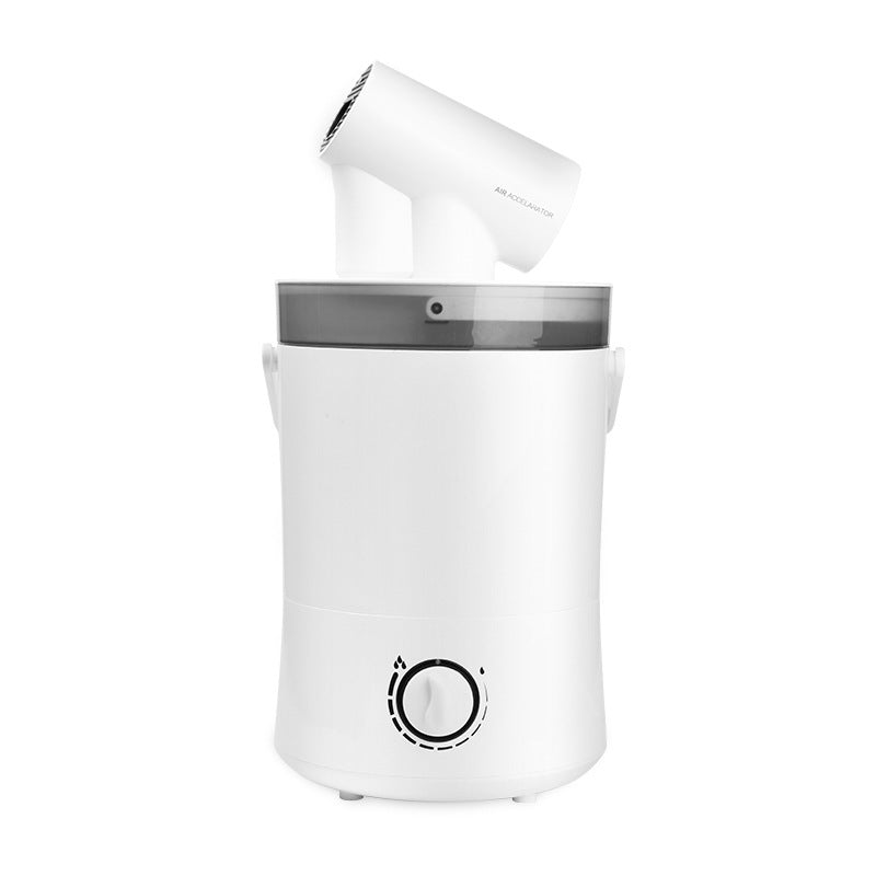 JMT-730186 Portable Automatic Head-Shaking Aromatherapy Air Humidifier - 4.1-6.0L Capacity, 200-350ml/h, Mechanical Operation, 2-8 Hours Timer