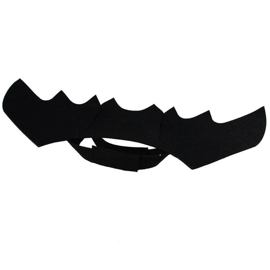 JMT-730826 Bat Wings Costume for Cats and Small Dogs - Black Felt Accessory with Adjustable Velcro Straps
