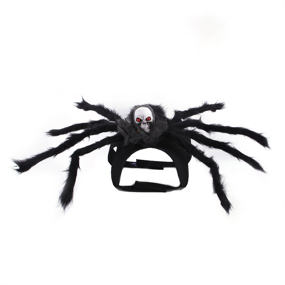 JMT-730826 Bat Wings Costume for Cats and Small Dogs - Black Felt Accessory with Adjustable Velcro Straps