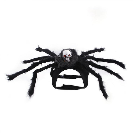 JMT-730826 Bat Wings Costume for Cats and Small Dogs - Black Felt Accessory with Adjustable Velcro Straps