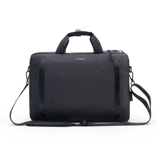 JMT-731018 Micro Leather Laptop Briefcase for Men - Stylish Office Handbag with Customized Logo
