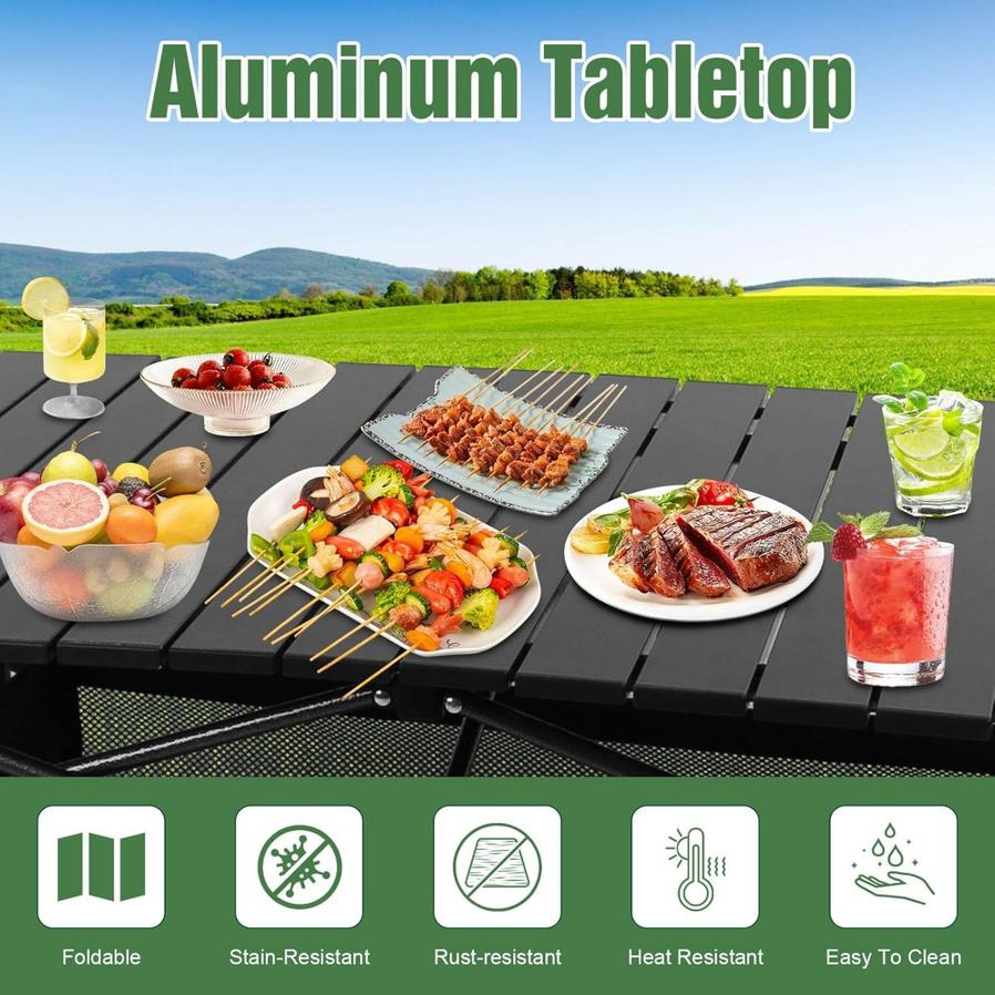 JMT-731082 Foldable Lightweight Camping Table for Outdoor Adventures