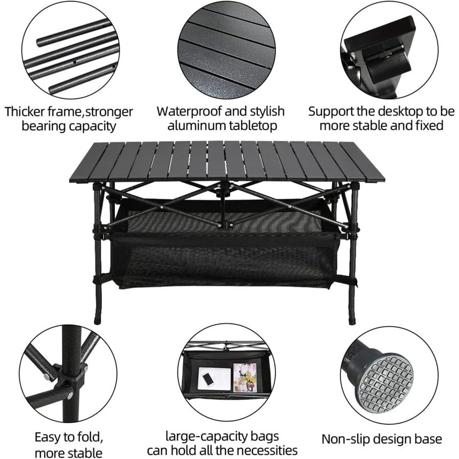 JMT-731082 Foldable Lightweight Camping Table for Outdoor Adventures