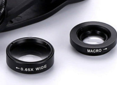 JMT-731210 0.65X Wide-Angle Fisheye Lens with Macro Function for Mobile Phones