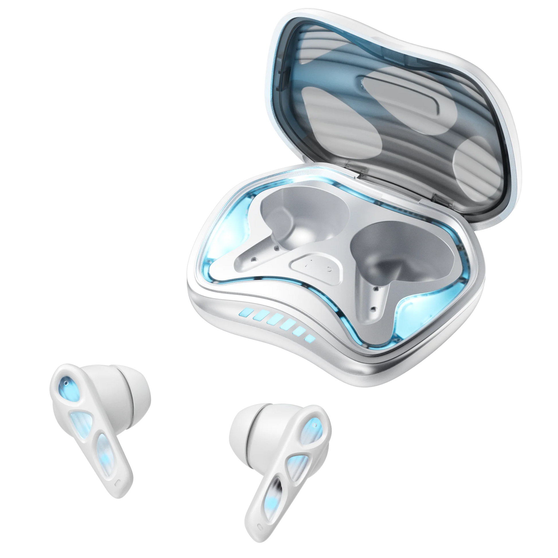 JMT-731210 YX36 In-Ear Gaming Earbuds with ENC+ANC Dual Microphones, Bluetooth 5.4, LED Battery Indicator