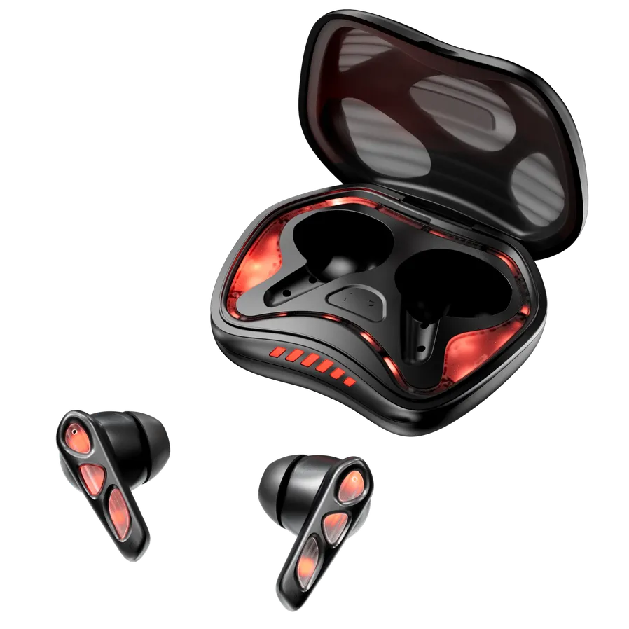 JMT-731210 YX36 In-Ear Gaming Earbuds with ENC+ANC Dual Microphones, Bluetooth 5.4, LED Battery Indicator