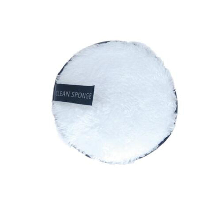 JMT-731466 Long Hair Face Wash and Makeup Remover Puff - Synthetic & Bamboo Fiber, 120mm x 12mm