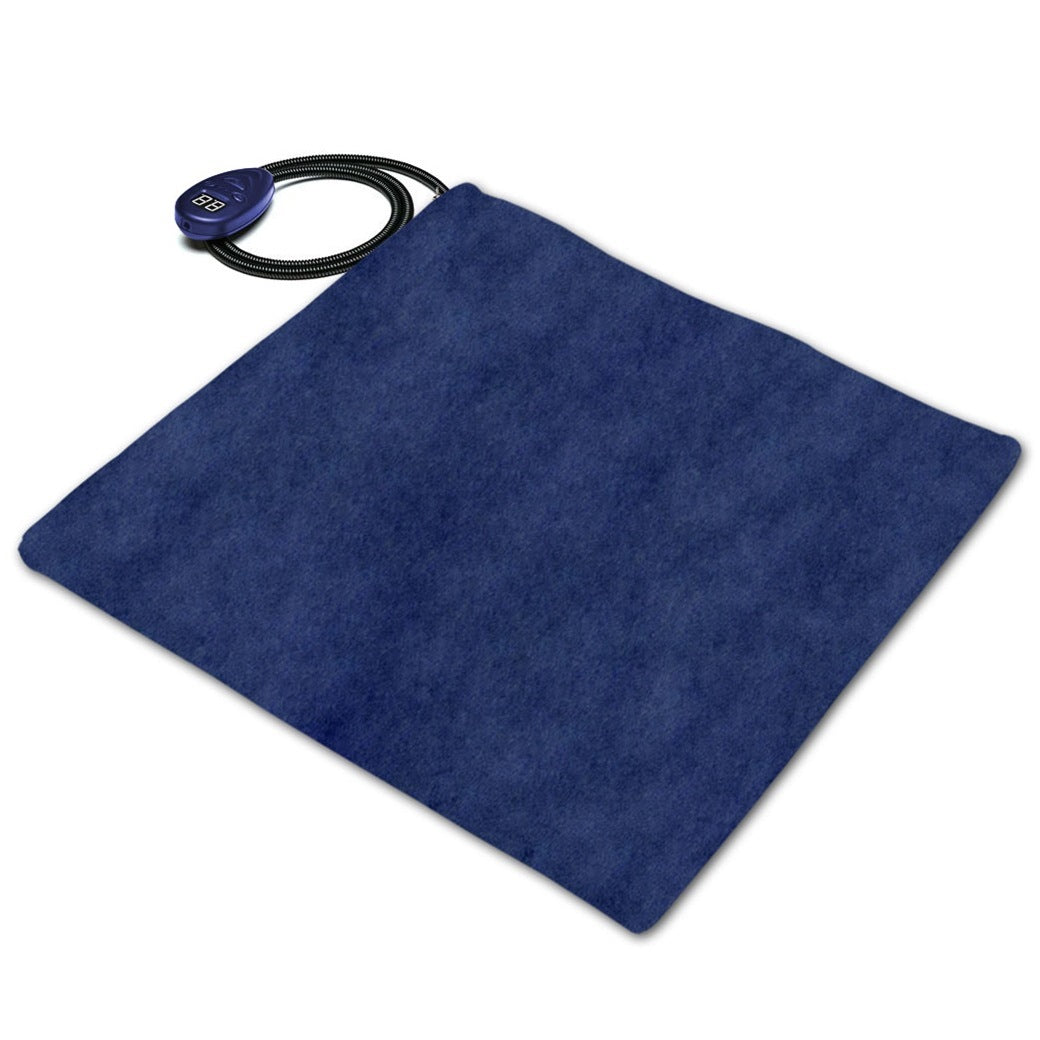 JMT-731658 Electric Waterproof Pet Blanket - 12V, 18W Shearing Flannel, 50cm x 50cm, Available in Red, Green, Blue, Brown
