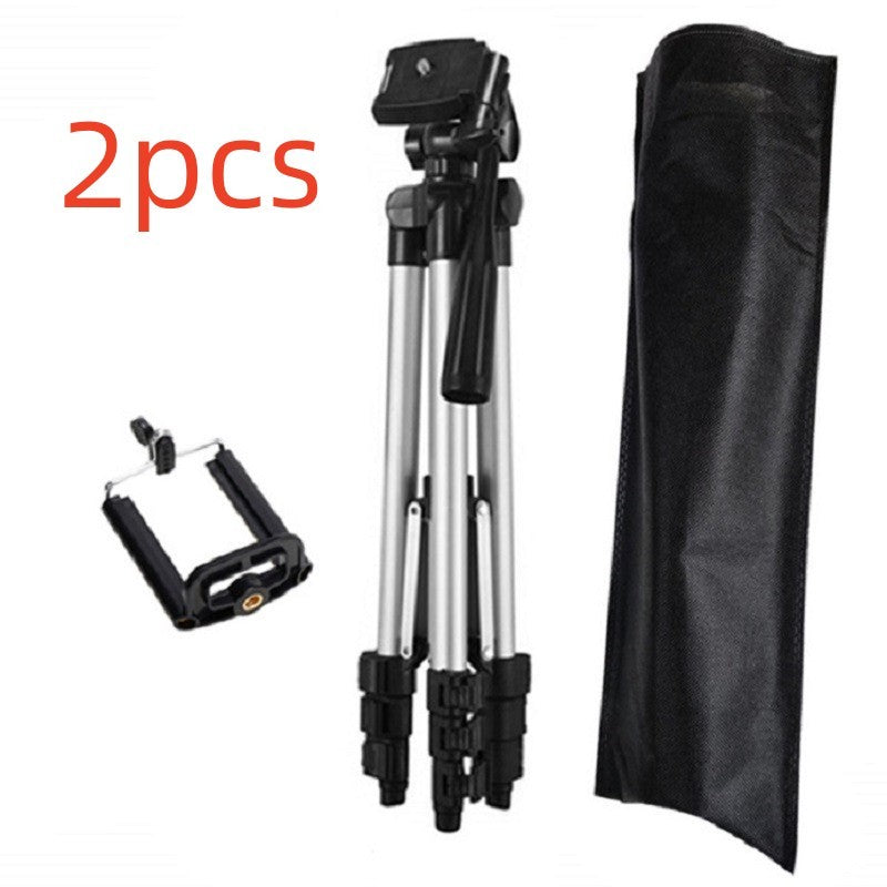 JMT-731722 40-Inch Universal Tripod Stand for Photography, Compatible with Smartphones and Cameras, Adjustable with 360° Rotation and Built-In Level