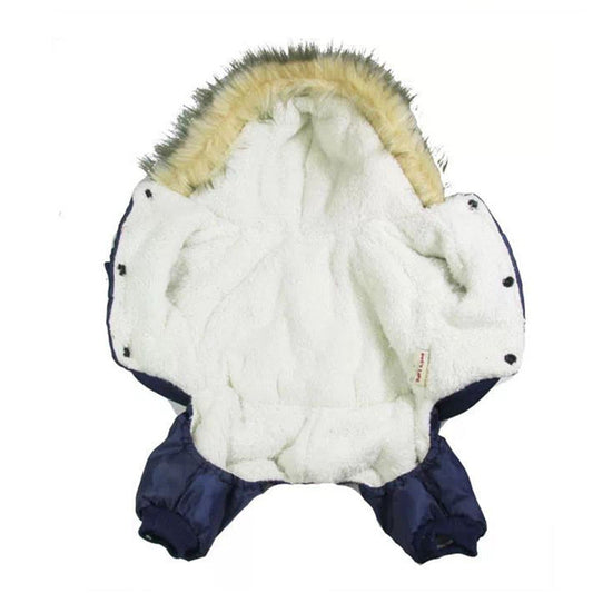JMT-731978 Cozy Cotton Pet Clothes for Autumn and Winter - Available in Red, Blue, Coffee - Sizes XS to XL