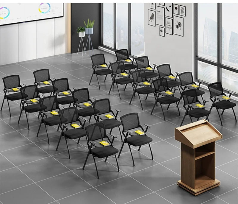 JMT-732106 Folding Mesh Office Chair for Training and Reading Rooms, Suitable for Educational Environments