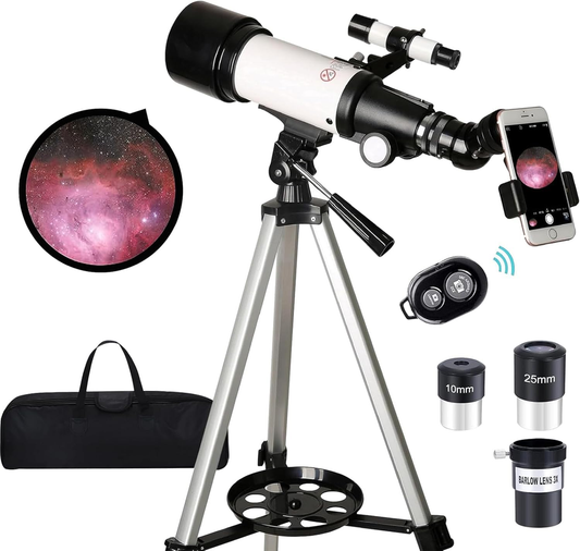 JMT-732234 Multi-Coated Refracting Telescope with Wireless Remote for Children and Beginners