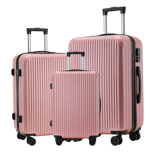 JMT-732234 Travel Luggage Set – 3-Piece Large Suitcases with Cabin Bag and Wheels, New 2024 Designs