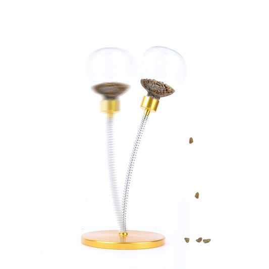 JMT-732362 Interactive Cat Toy Ball with Leaking Feature for Pet Engagement and Education