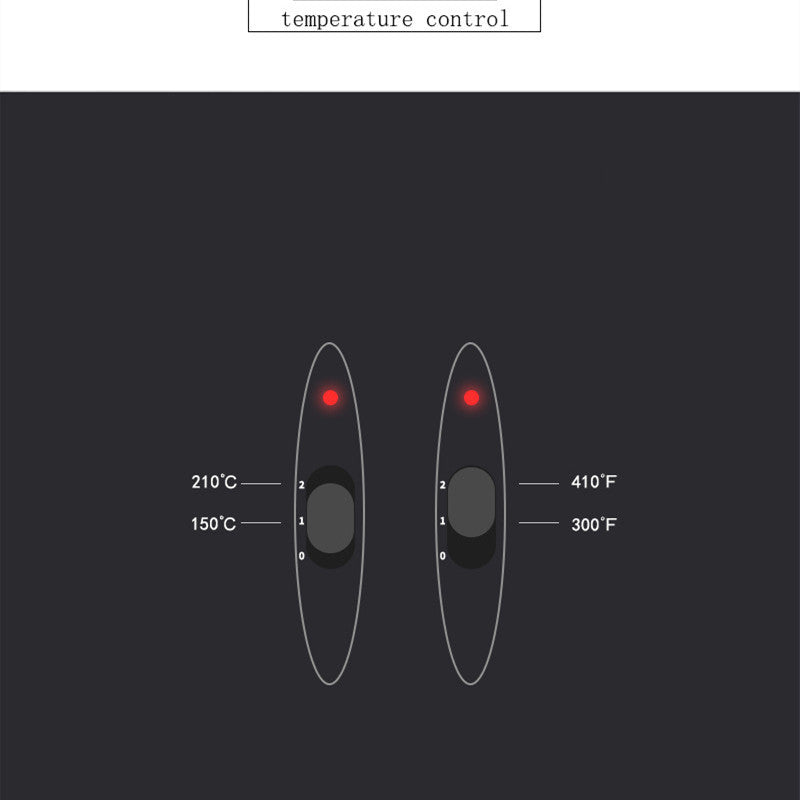 JMT-732490 5-in-1 Tourmaline Ceramic Curling Iron with Interchangeable Tubes