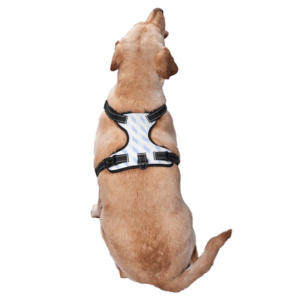 JMT-732682 Durable Oxford Cloth Pet Leash Vest for Active Dogs - Adjustable, Reflective, Breathable Design