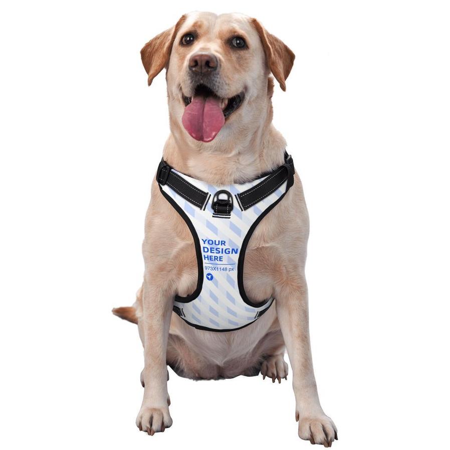 JMT-732682 Durable Oxford Cloth Pet Leash Vest for Active Dogs - Adjustable, Reflective, Breathable Design
