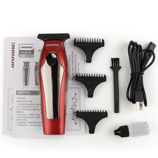 JMT-732746 Compact USB Rechargeable Electric Hair Clipper with Dual Speed Function and LED Indicator