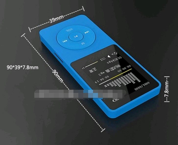 JMT-733322 1.8 Inch MP3 MP4 Lossless Player with TF Card Support and FM Radio Function