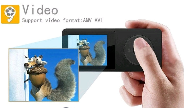 JMT-733322 1.8 Inch MP3 MP4 Lossless Player with TF Card Support and FM Radio Function