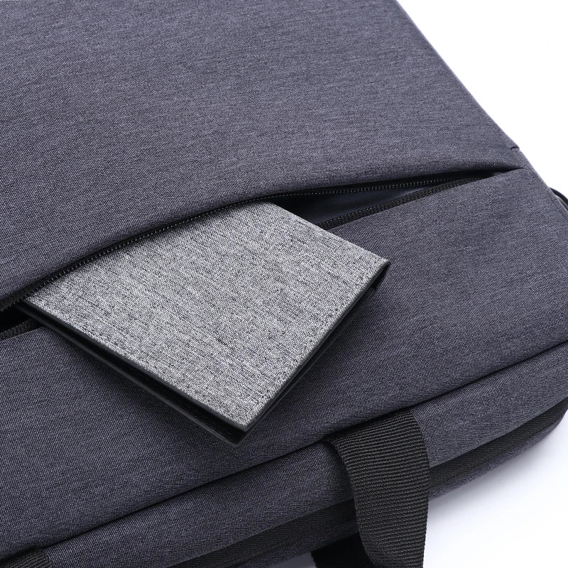 JMT-733322 Eco-Friendly Versatile 2-Way Briefcase and Shoulder Laptop Bag for Men and Women