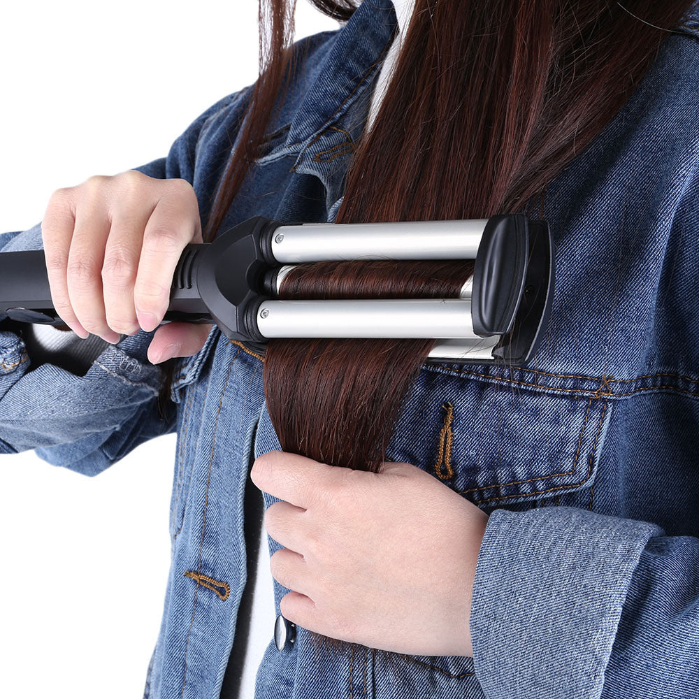 JMT-733642 Ceramic Curling Iron for Short Hair with Adjustable Heat Control, 16MM-20MM Diameter