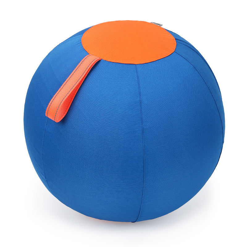 JMT-733642 Shiba Inu & Corgi Fun Training Self-Hi Ball - Blue & Orange Polyester Dog Toy