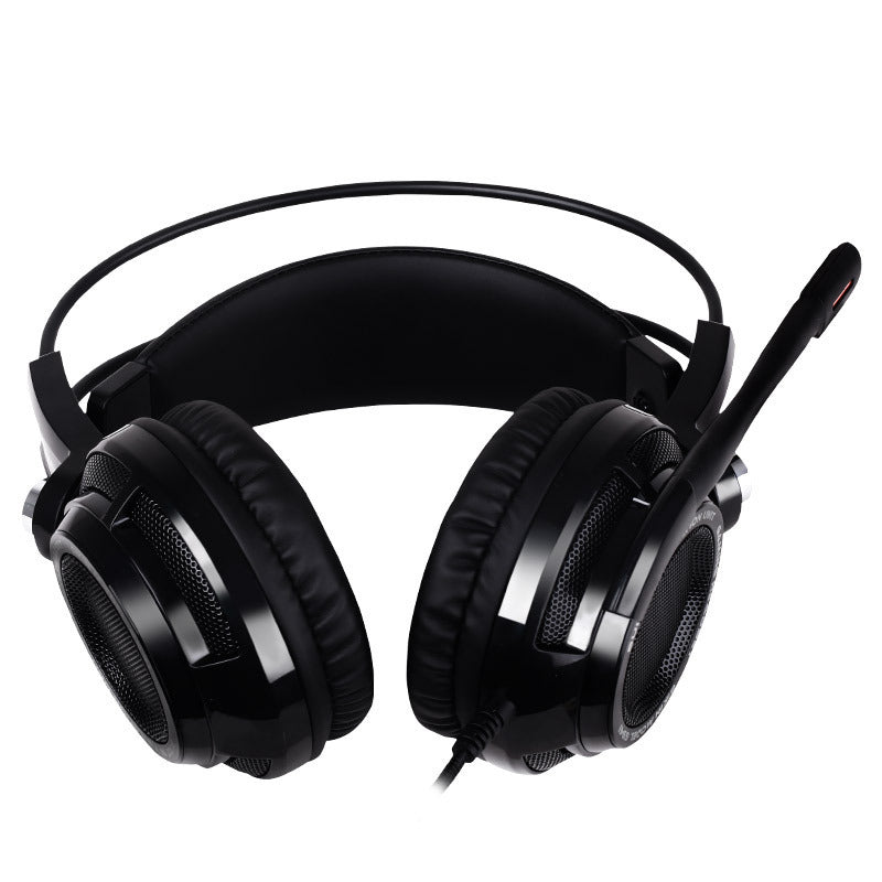 JMT-733834 Over-Ear Wired Gaming Headset with Noise-Cancelling Microphone and 40mm Speaker