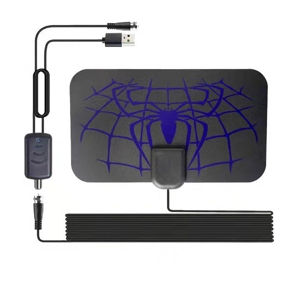 JMT-734474 1500 Miles 4K Amplified DVB-T2 TV Antenna with 3-Meter Cable for ISDB-T Broadcasting