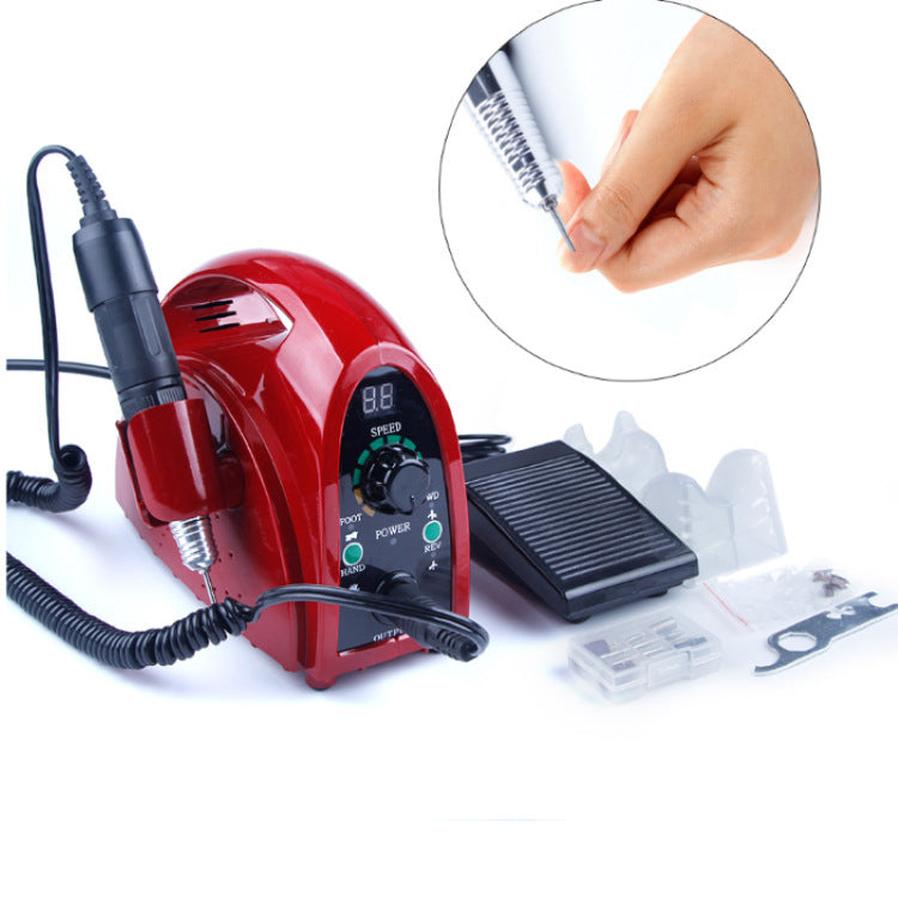 JMT-734794 Professional Nail Gel Cuticle Remover Drill Kit with Variable Speed and Multiple Attachments