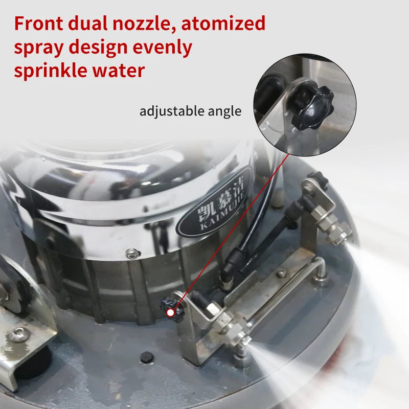 JMT-735114 High-Speed Marble Floor Grinding and Polishing Machine at 1490 RPM for Effective Carpet and Floor Cleaning