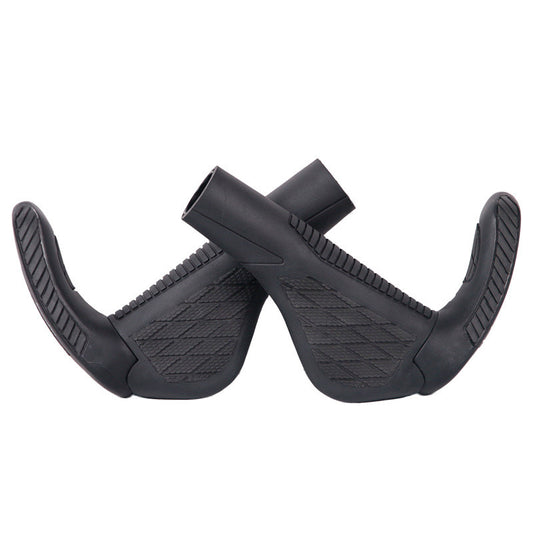 JMT-735178 Ergonomic Adjustable Bicycle Handlebar Grips with Bar Ends for Comfort Cycling