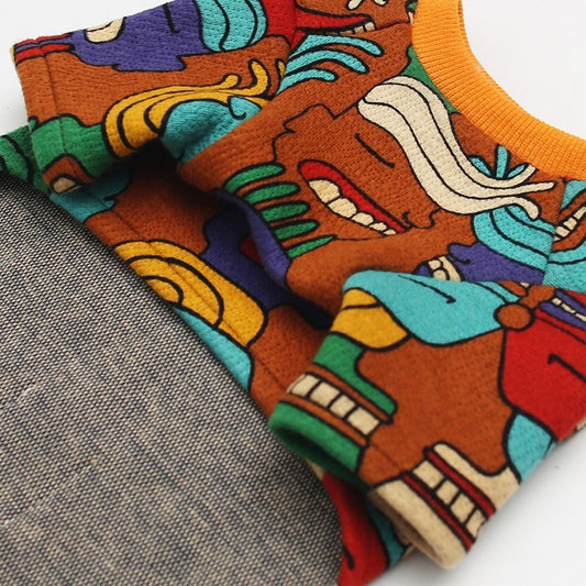 JMT-735562 Casual Spring and Summer Pet Dog Clothes in Brown and Black