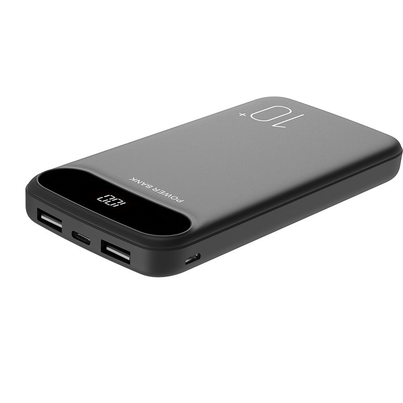 JMT-735818 10,000mAh Portable Lithium Polymer Power Bank with Multi-USB Output