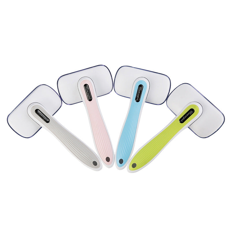 JMT-735882 Pet Hair Removal Comb for Dogs - Stainless Steel Needle Brush Suitable for All Sizes