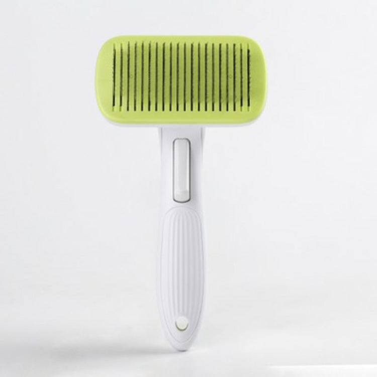 JMT-735882 Pet Hair Removal Comb for Dogs - Stainless Steel Needle Brush Suitable for All Sizes
