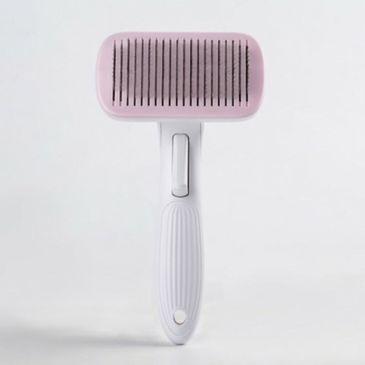 JMT-735882 Pet Hair Removal Comb for Dogs - Stainless Steel Needle Brush Suitable for All Sizes