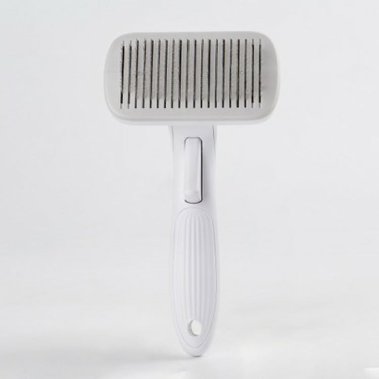 JMT-735882 Pet Hair Removal Comb for Dogs - Stainless Steel Needle Brush Suitable for All Sizes