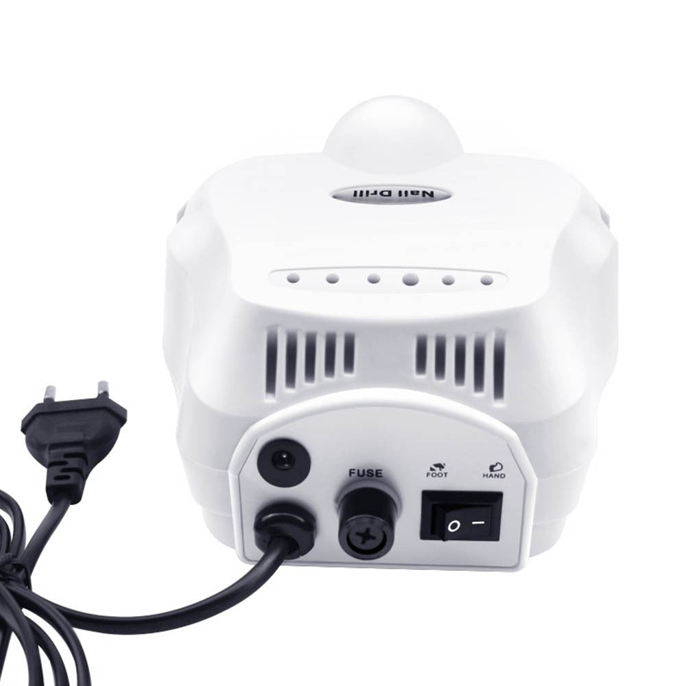 JMT-735946 Nail 202 Sander with Foot Switch and Six Grinding Heads - Versatile Electric Nail Polisher in Multiple Colors