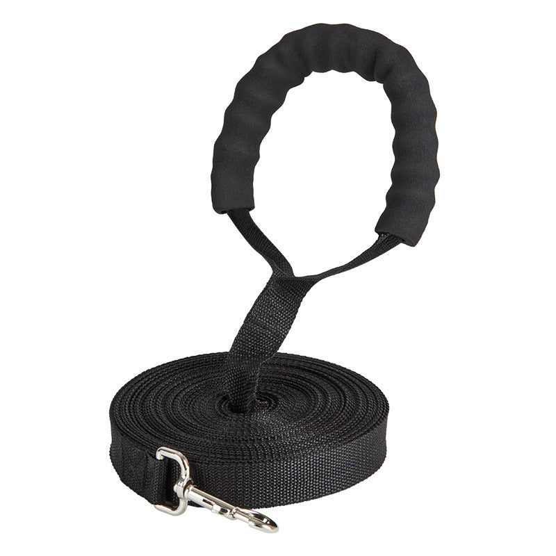 JMT-736138 Reflective Pet Traction Rope with Foam Handle – Available in Multiple Colors and Lengths