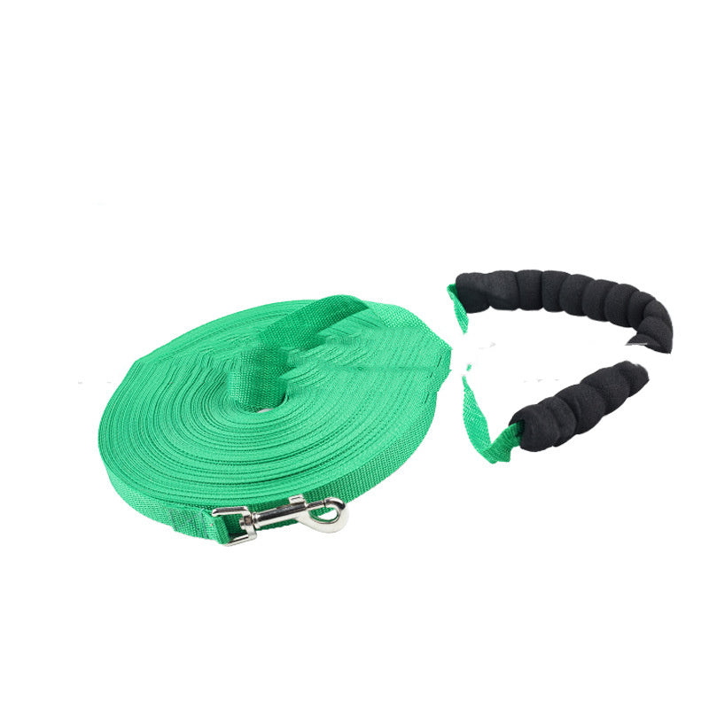 JMT-736138 Reflective Pet Traction Rope with Foam Handle – Available in Multiple Colors and Lengths
